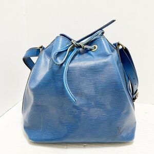 Authentic Vintage Louis Vuitton Petit Noe M44105 Toledo Blue